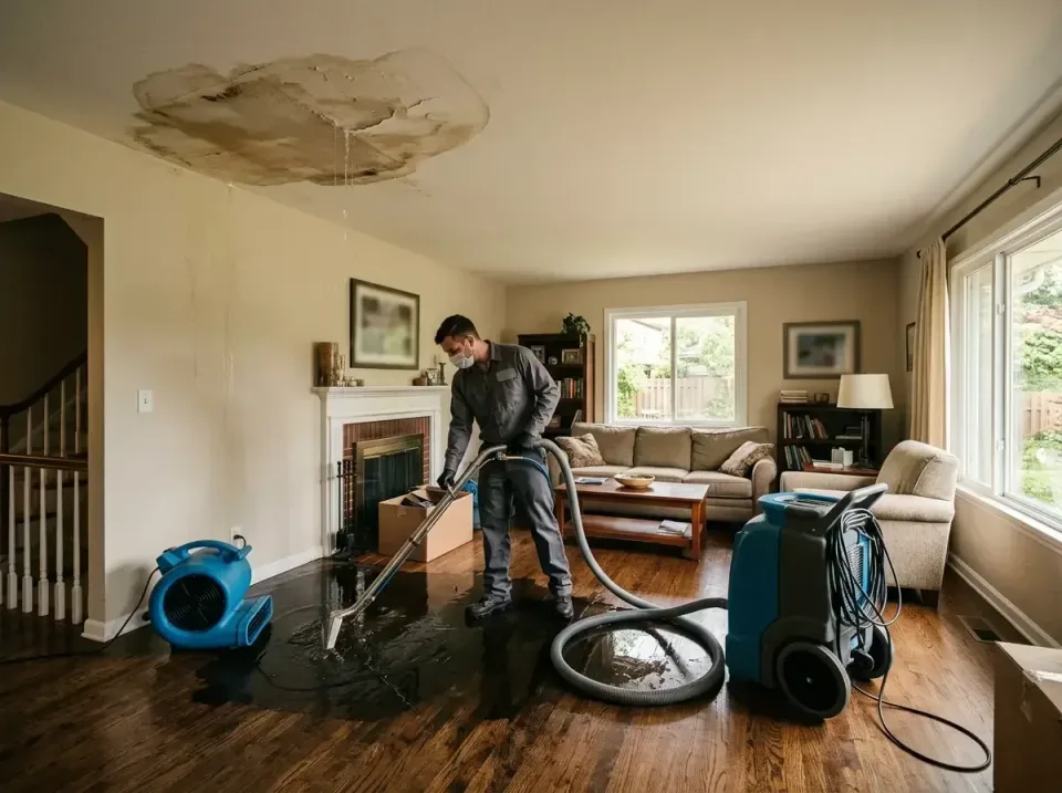 attic-pipe-burst-ceiling-drip-008 — frequently asked questions, Water Damage Restoration & Carpet Care in Simpsonville, KY